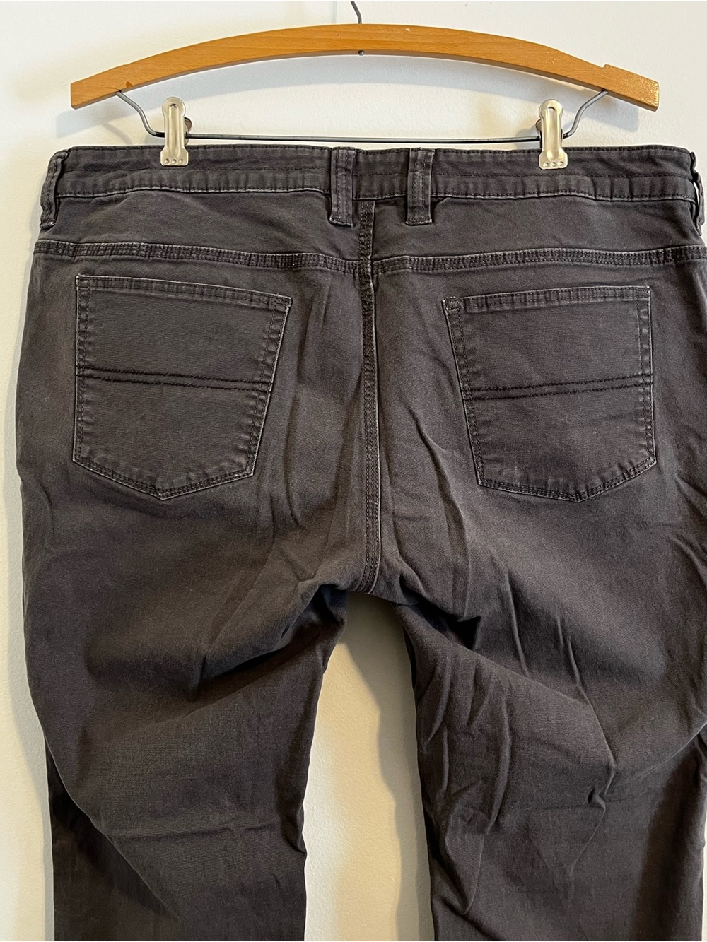 Mountain Khakis Classic Fit Mid Rise Straight Leg Stretch Pants Gray Outdoor - Picture 8 of 13